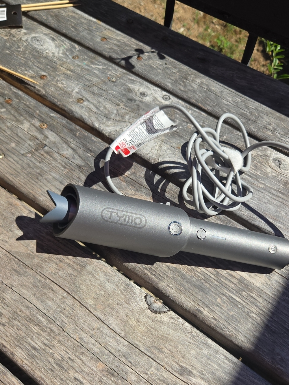 TYMO Silver Automatic Curling Iron
